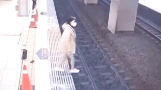 Train Arrives at the Perfect Time