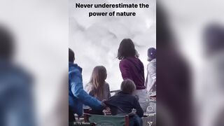 Controlled Avalanche No Worries/ Watch the Dad in Blue Leave Everyone, the Mom was a Real Mom