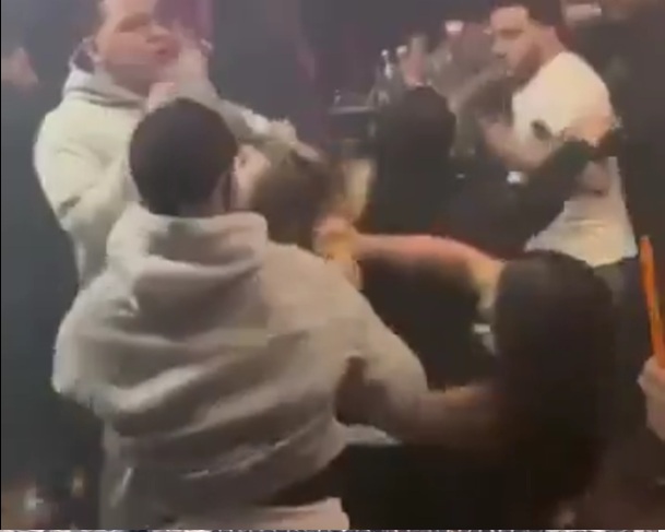 Multiple men brutally assaulting a woman inside a Bronx club/bar. Graphic video circulating as NYPD investigates.