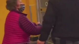 Grandma Shopper proves to be a Better Security Guard than Most We See