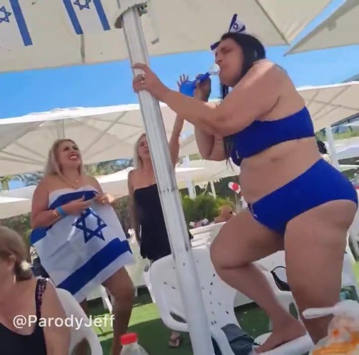 WTH is Goin on Here? Fat Israeli Tourists Take over a Greek Resort.