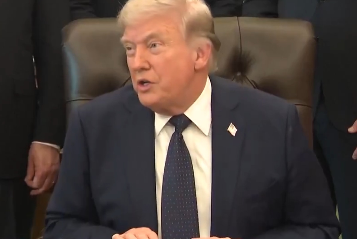 Listen to Trump's Answer “What do you say to the American people who question how much longer this will take?”