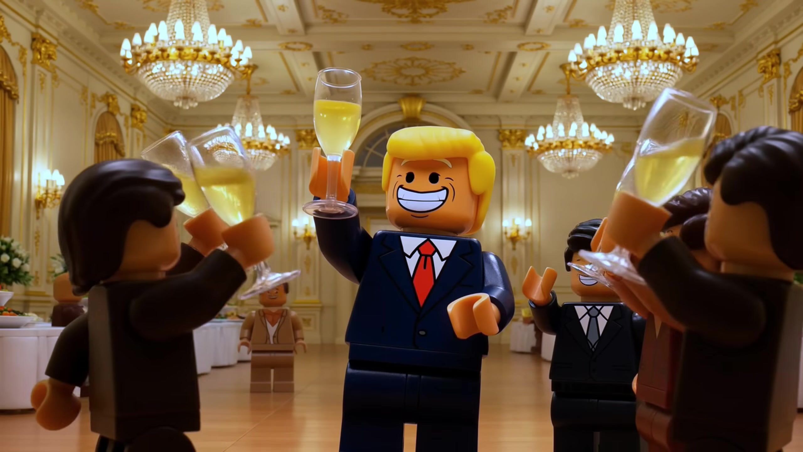TRUMP LEGO VIDEO - The World Is Watching You