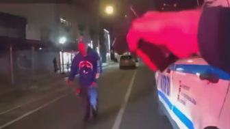 Man with 13-inch knife shot by NYPD after wreaking havoc at Manhattan store