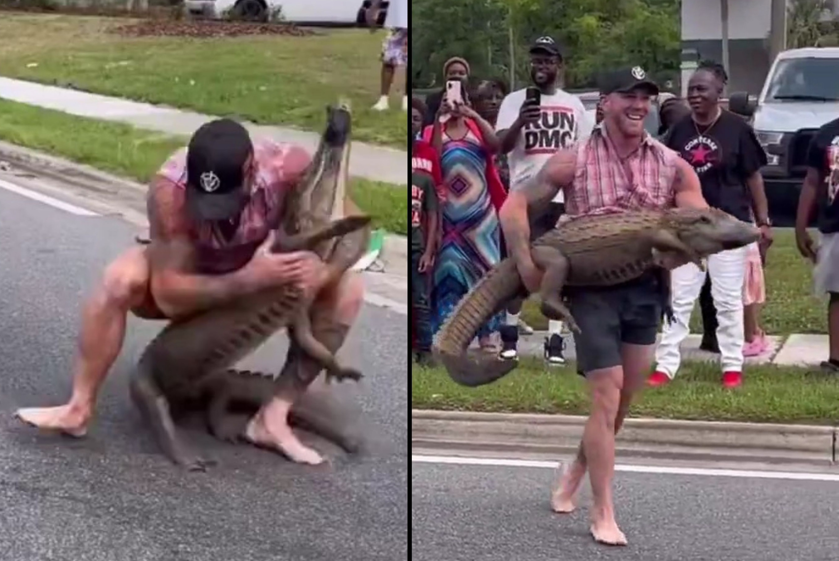 This might be the most Florida Man video on the internet.