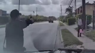 This is why police officers need to pull their guns quicker & far more often.