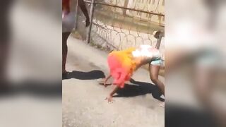 Best Friends have a Lot in Common, these 2 both are Twerking for their Inmate Baby Daddy outside Prison