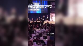 Clearest video of the moment shots can be heard and the secret service rushed