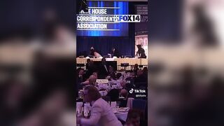 Clearest video of the moment shots can be heard and the secret service rushed