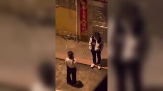 Girl Caught on Video Punching and Slapping Herself in effort to Blame the Guy.