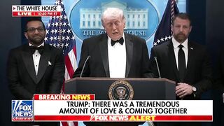 President Trump says he “fought like hell” to stay at the White House Correspondents’