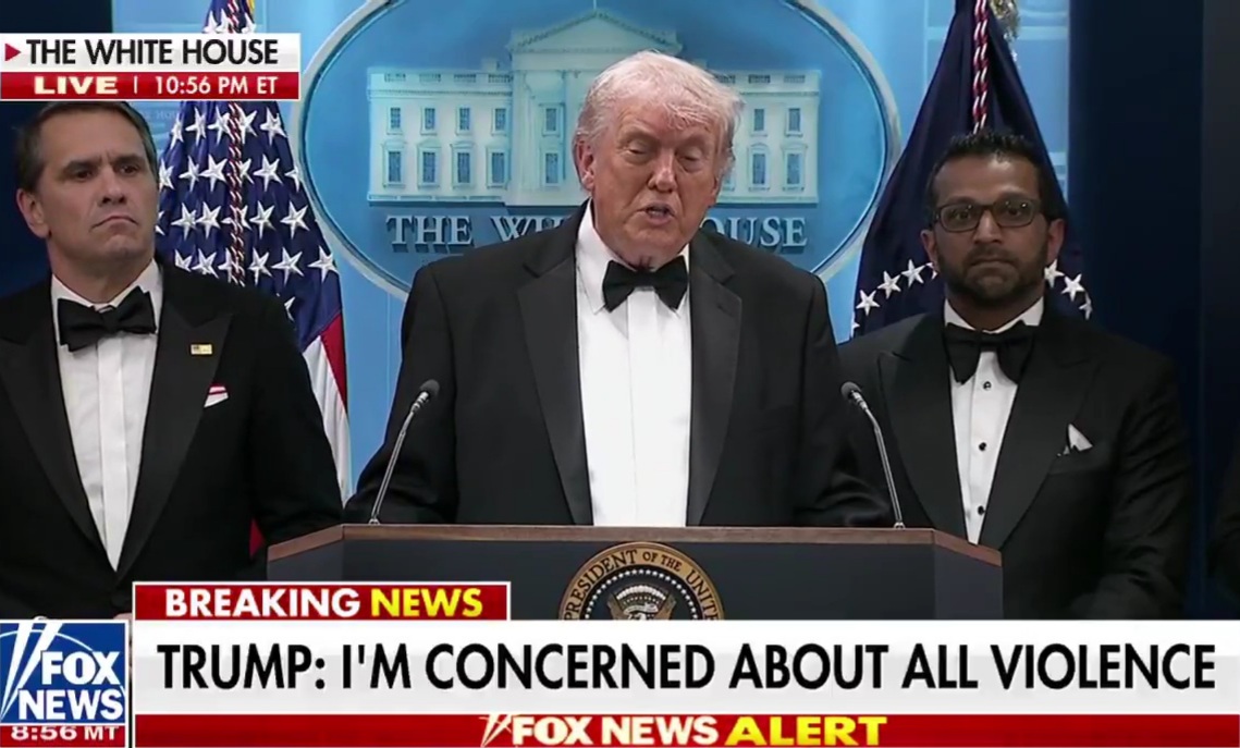 PRESIDENT TRUMP: "Nobody told me this was such a dangerous profession.