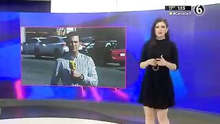 ANOTHER ONE: Young Newscaster, Collapses on Live Television.