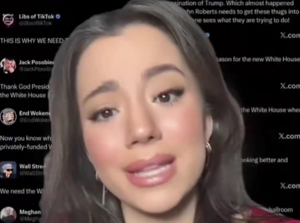 Elon Musk's baby mama Ashley St. Clair says everything is fake, staged and coordinated.