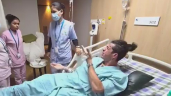 British YouTuber accepted an invite from his Indian fans and it landed him in the ho