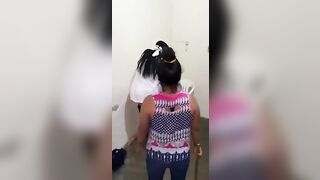 Cartel Smacks Girl's Butt until its Bright Red