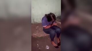 Woman gets Beaten with 2x4 then has her Head Shaved for Punishment