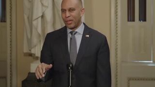 DISGUSTING:Hakeem Jeffries REFUSES to apologize for his dangerous rhetoric towards Tr
