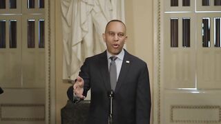 DISGUSTING:Hakeem Jeffries REFUSES to apologize for his dangerous rhetoric towards Tr