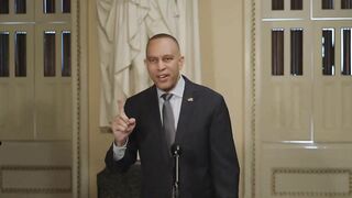 DISGUSTING:Hakeem Jeffries REFUSES to apologize for his dangerous rhetoric towards Tr