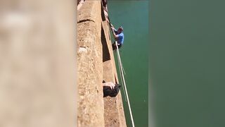 Bungee Jump Gone Wrong..See Description