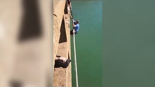 Bungee Jump Gone Wrong..See Description