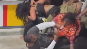 Insane Brawl Breaks Out At A Gas Station In Michigan