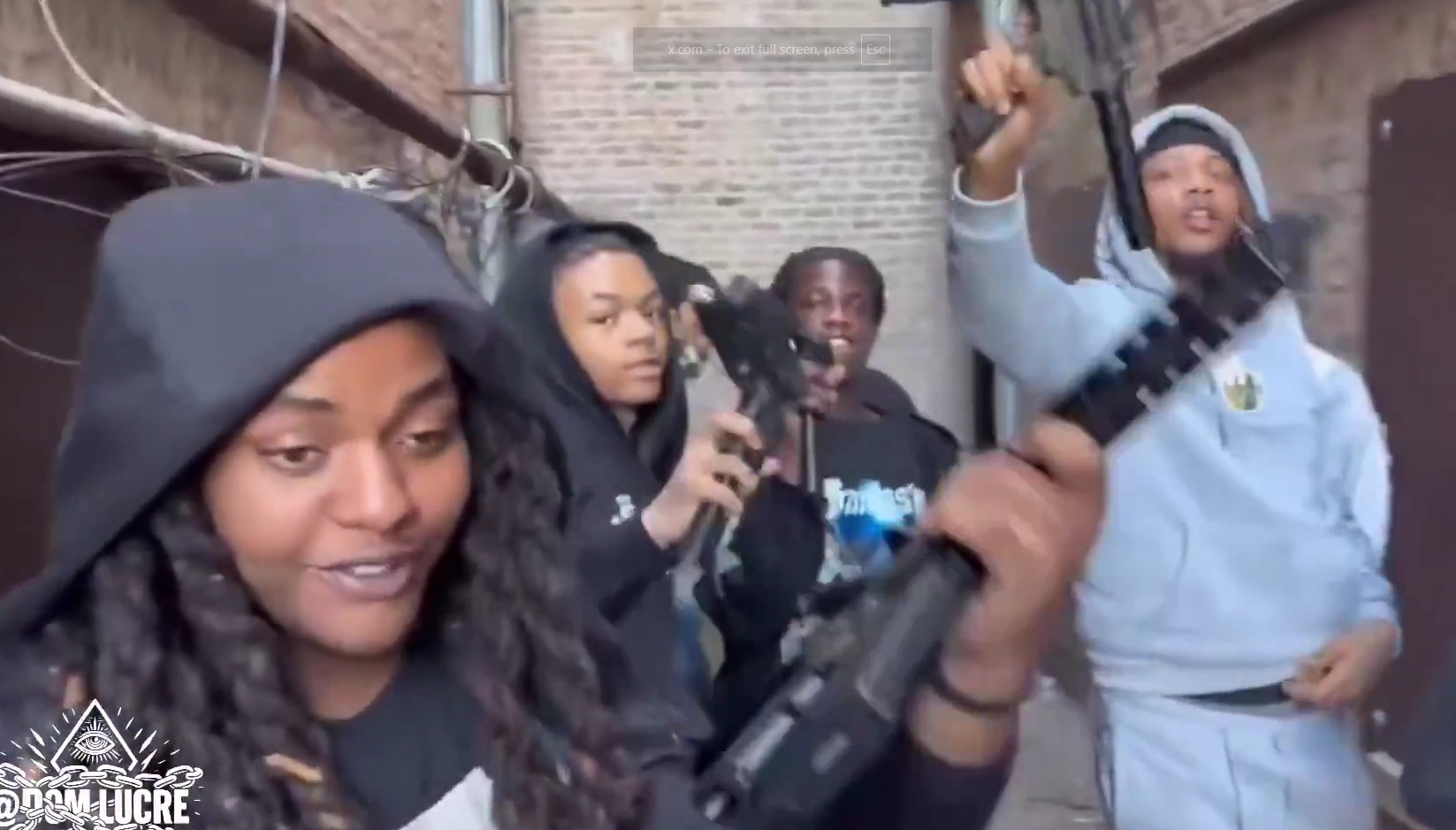 The next generation: Chicago Teens Openly Carry Guns in Viral Neighborhood Video