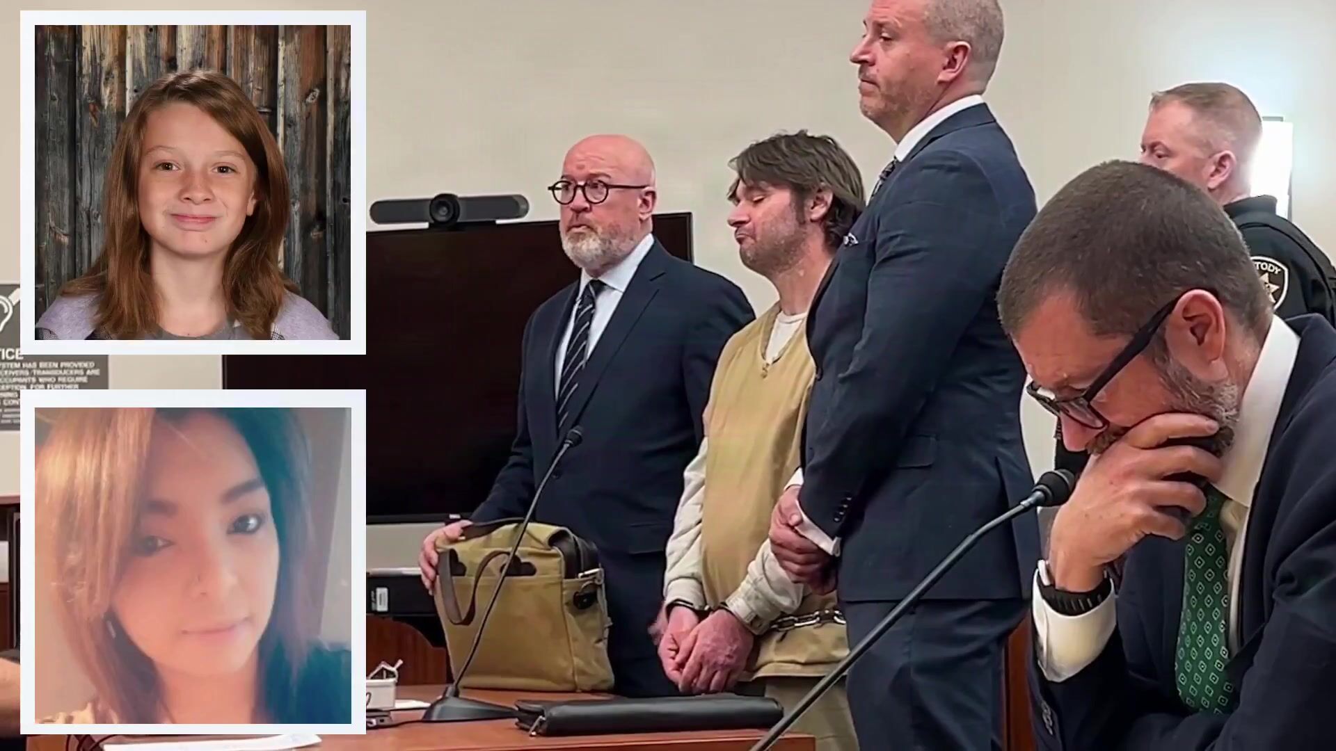 Man laughs in court as he pleads guilty to the murder of his girlfriend and son in NY