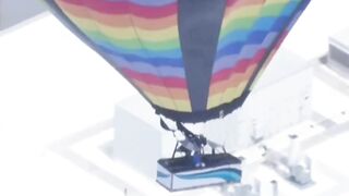 Hot air balloon slams into casino in California