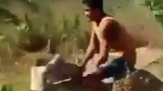 Lowlife Abuses Animal and Quickly Finds Out