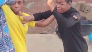 Outrage as Lagos Mum Attacks 15-Year-Old Daughter in Viral Video