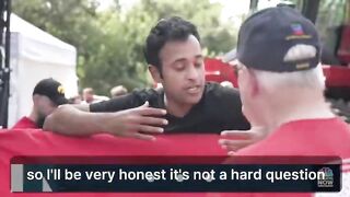 VIVEK IS DEMONIC: "Jesus is A son of God but Jesus is not THE son of God. Jesus is A way to heaven but not THE way to heaven."