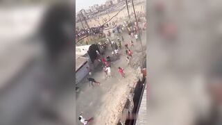 Rock Throwing Battle in Africa gets more Violent than you think
