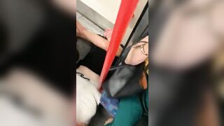 Racist White British Man is given KO Therapy on the Train by 3 Black Passengers