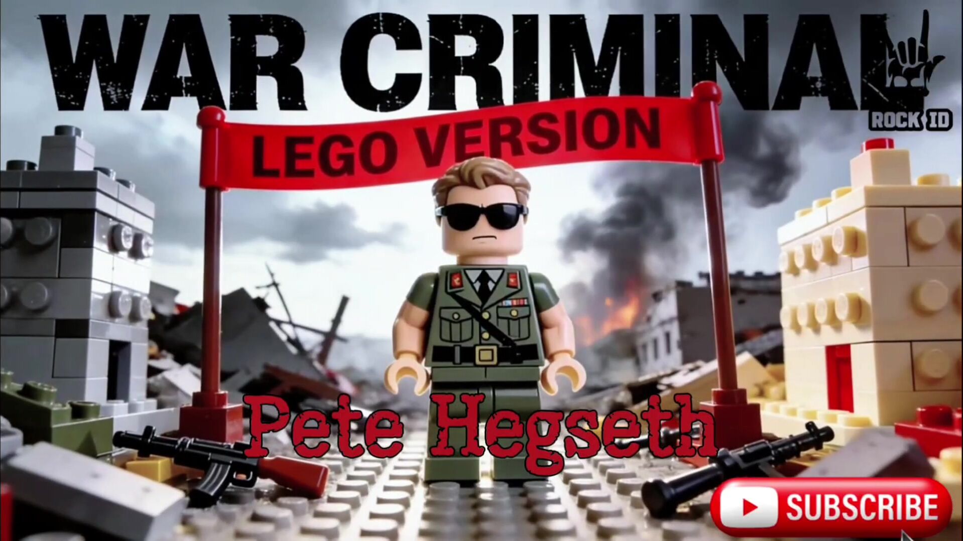 WAR CRIMINAL LEGO SONG