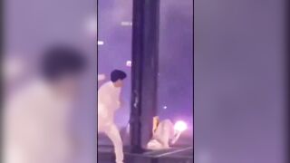 (See Context) KPOP Dancer is Paralyzed Instantly when Big Screen Falls on his Head