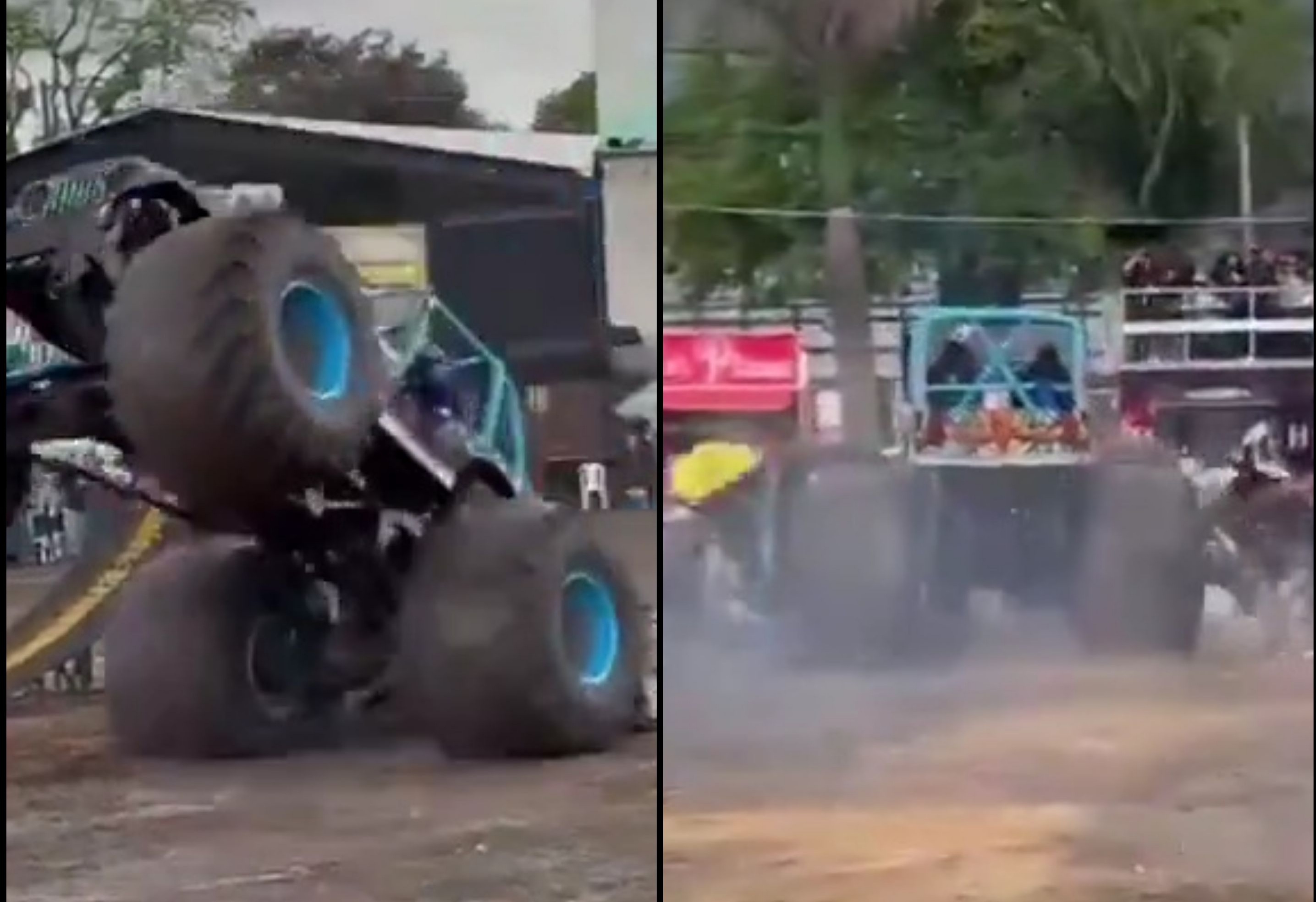 Monster truck plows through crowd in Colombia leaving 2 dead and at least 37 injured