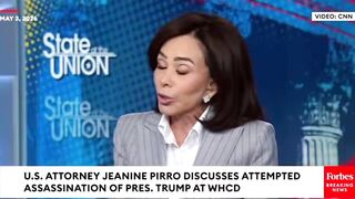 Holy Crap. Jeanine Pirro Accidentally Admits that the WHCD “assassination attempt” was an Inside Job.