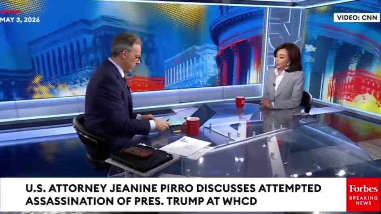 Holy Crap. Jeanine Pirro Accidentally Admits that the WHCD “assassination attempt” was an Inside Job.