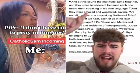 This Kind of “Praying in Tongues” is not Spiritual… Read what Scripture Actually Says. Most people don’t. Watch this.