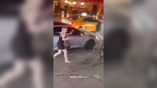 Must See: White Blonde Screaming N*gger! Is Crazy