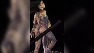 Shakira jealous of her own Dancer. SPANISH DANCER STEALS THE SPOTLIGHT ON SHAKIRA'S TOUR HER BEAUTY SPARKS RUMORS OF BACKSTAGE TENSION