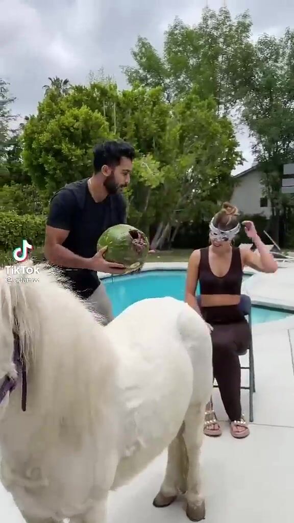 Tricking Her into Thinking She FIsted a Horse!