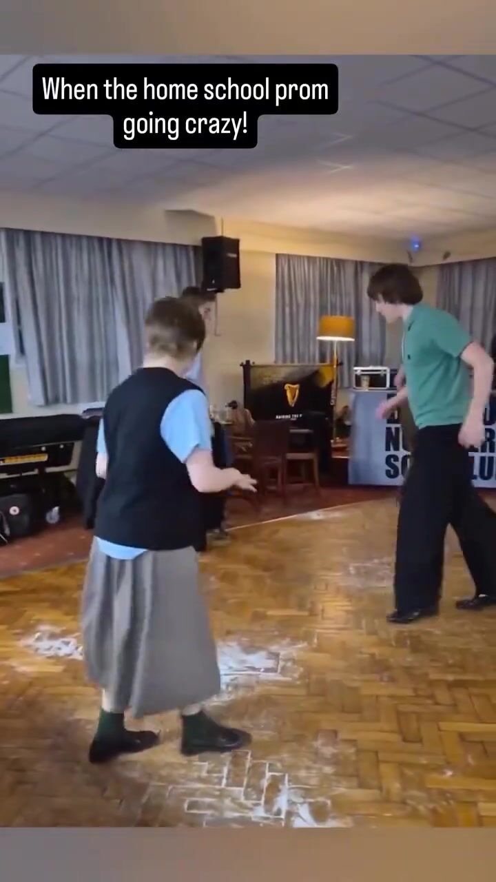 When The Home School Prom Is Going CRAZY