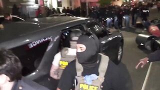 Police And Anti-ICE Protesters Clashed At Hospital Over Illegal With Criminal Records