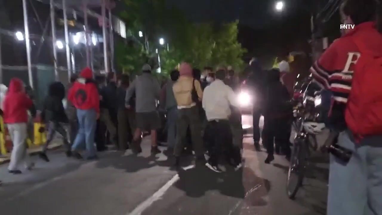 Police And Anti-ICE Protesters Clashed At Hospital Over Illegal With Criminal Records