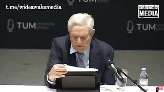 George Soros Appears to Suffer Stroke While Reading from a WEF Script.