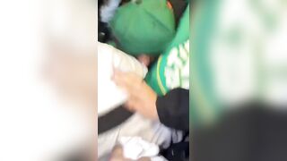 Boston Celtics fans jumped a 76ers supporter right after losing Game 7