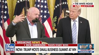 Pawn Stars' Rick Harrison joins President Trump at the White House: